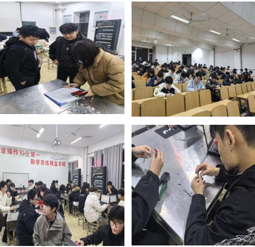 赛中强技，技行致远——电气工程系“工业网络智能控制与维护”班赛圆满落幕